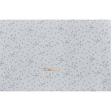 Printed Quilting Cotton by Ghazal Razavi for FIGO Studio - White Snow Textured Circles and Spots - Seasons Basics Collection