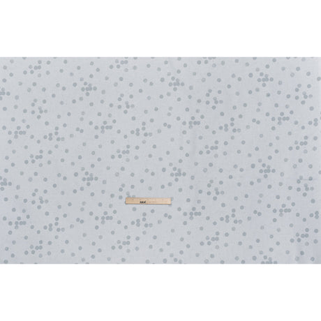 Printed Quilting Cotton by Ghazal Razavi for FIGO Studio - White Snow Textured Circles and Spots - Seasons Basics Collection