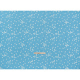 Printed Quilting Cotton by Ghazal Razavi for FIGO Studio - Blue Snow Textured Circles and Spots - Seasons Basics Collection