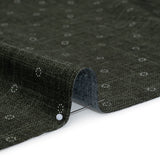 Printed Quilting Cotton by Ghazal Razavi for FIGO Studio - Olive Stitches Circles - Stash Collection