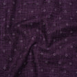 Printed Quilting Cotton by Ghazal Razavi for FIGO Studio - Purple Stitches Circles - Stash Collection