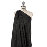 Printed Quilting Cotton by Ghazal Razavi for FIGO Studio - Black Stitches Circles - Stash Collection