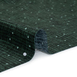 Printed Quilting Cotton by Ghazal Razavi for FIGO Studio - Emerald Stripe Dot - Stash Collection