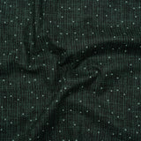 Printed Quilting Cotton by Ghazal Razavi for FIGO Studio - Emerald Stripe Dot - Stash Collection