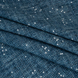 Printed Quilting Cotton by Ghazal Razavi for FIGO Studio - Blue Checks and Stars - Stash Collection