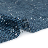 Printed Quilting Cotton by Ghazal Razavi for FIGO Studio - Blue Checks and Stars - Stash Collection