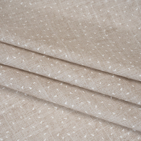 Printed Quilting Cotton by Ghazal Razavi for FIGO Studio - Linen Triangles and Texture - Stash Collection