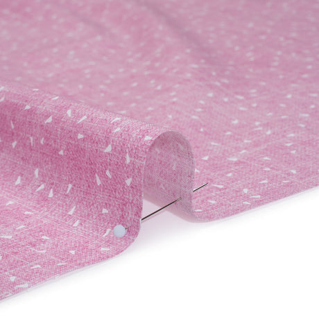 Printed Quilting Cotton by Ghazal Razavi for FIGO Studio - Pink Triangles and Texture - Stash Collection