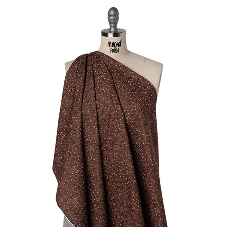 Printed Quilting Cotton by Ghazal Razavi for FIGO Studio - Chocolate Triangles and Texture - Stash Collection