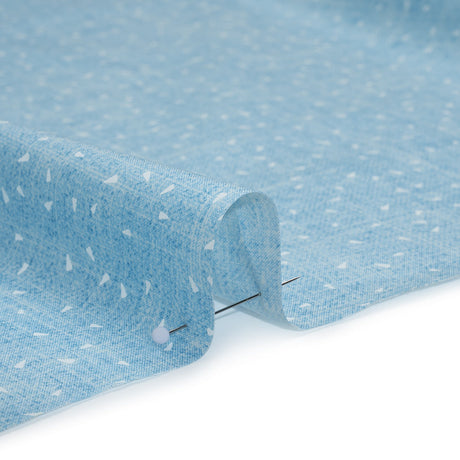 Printed Quilting Cotton by Ghazal Razavi for FIGO Studio - Cloud Triangles and Texture - Stash Collection