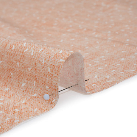 Printed Quilting Cotton by Ghazal Razavi for FIGO Studio - Coral Triangles and Texture - Stash Collection