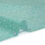 Printed Quilting Cotton by Ghazal Razavi for FIGO Studio - Mint Triangles and Texture - Stash Collection