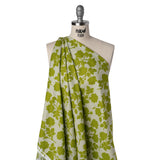 Printed Quilting Cotton by Heather Bailey for FIGO Studio - Olive Bramble Floral Silhouettes - Pop Sugar Collection