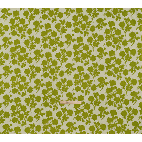 Printed Quilting Cotton by Heather Bailey for FIGO Studio - Olive Bramble Floral Silhouettes - Pop Sugar Collection