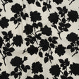 Printed Quilting Cotton by Heather Bailey for FIGO Studio - Midnight Bramble Floral Silhouettes - Pop Sugar Collection