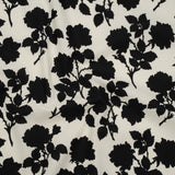 Printed Quilting Cotton by Heather Bailey for FIGO Studio - Midnight Bramble Floral Silhouettes - Pop Sugar Collection