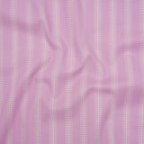 Printed Quilting Cotton by Heather Bailey for FIGO Studio - Orchid Dot Stripe - Pop Sugar Collection