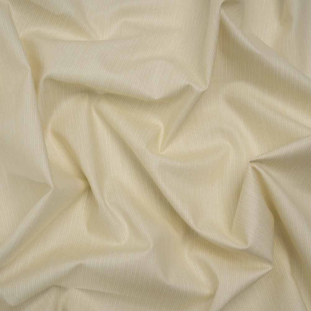Printed Quilting Cotton by Heather Bailey for FIGO Studio - Cream Fine Line Striations - Pop Sugar Collection