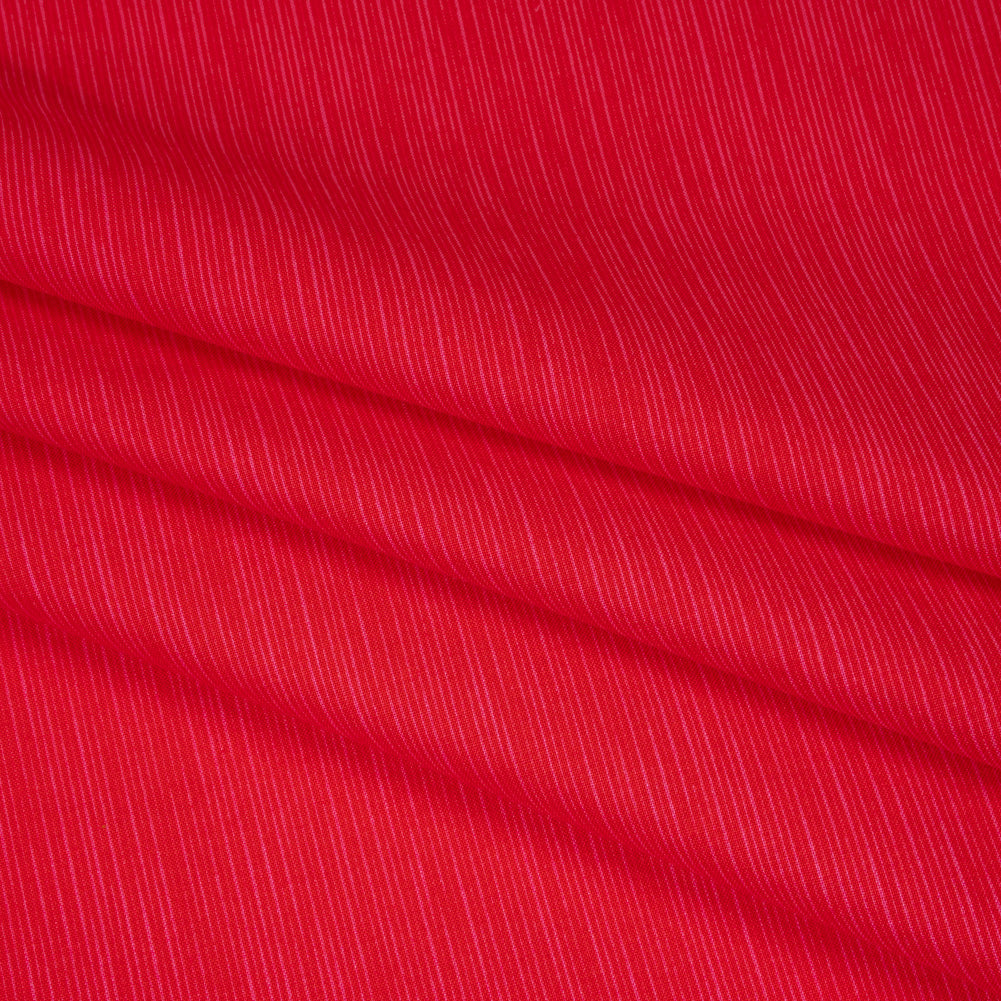 Printed Quilting Cotton by Heather Bailey for FIGO Studio - Watermelon Fine Line Striations - Pop Sugar Collection