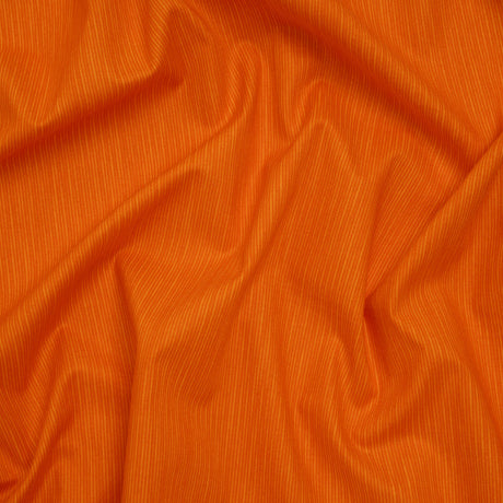 Printed Quilting Cotton by Heather Bailey for FIGO Studio - Tangerine Fine Line Striations - Pop Sugar Collection
