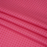 Printed Quilting Cotton by Heather Bailey for FIGO Studio - Raspberry Lottie Dot Square Polka Dots - Pop Sugar Collection