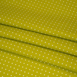 Printed Quilting Cotton by Heather Bailey for FIGO Studio - Chartreuse Lottie Dot Square Polka Dots - Pop Sugar Collection