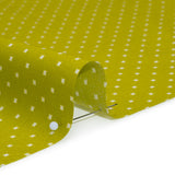 Printed Quilting Cotton by Heather Bailey for FIGO Studio - Chartreuse Lottie Dot Square Polka Dots - Pop Sugar Collection