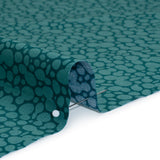 Printed Quilting Cotton by Heather Bailey for FIGO Studio - Slate Skipping Stones Abstract Circles - Pop Sugar Collection