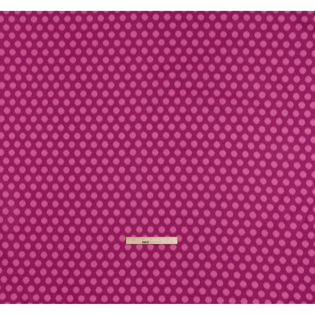 Printed Quilting Cotton by Heather Bailey for FIGO Studio - Violet Top Dot Ikat Polka Dots - Pop Sugar Collection