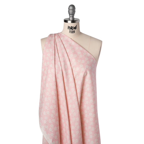 Printed Quilting Cotton by Heather Bailey for FIGO Studio - Blush Upsy Daisy Floral - Pop Sugar Collection