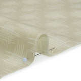 Printed Quilting Cotton by Heather Bailey for FIGO Studio - Dove Woven Grid Lines - Pop Sugar Collection