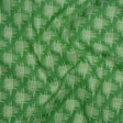 Printed Quilting Cotton by Heather Bailey for FIGO Studio - Jade Woven Grid Lines- Pop Sugar Collection