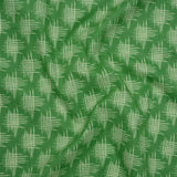 Printed Quilting Cotton by Heather Bailey for FIGO Studio - Jade Woven Grid Lines- Pop Sugar Collection