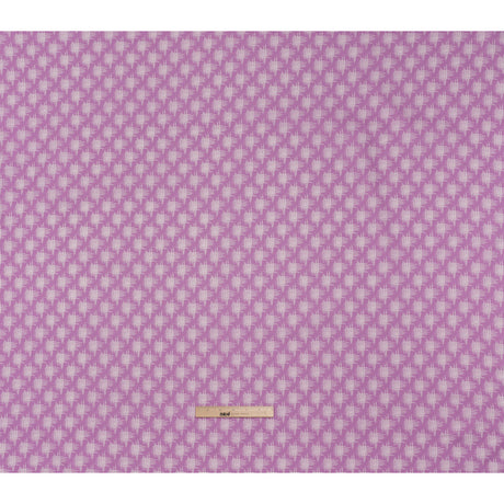 Printed Quilting Cotton by Heather Bailey for FIGO Studio - Lavender Woven Grid Lines- Pop Sugar Collection