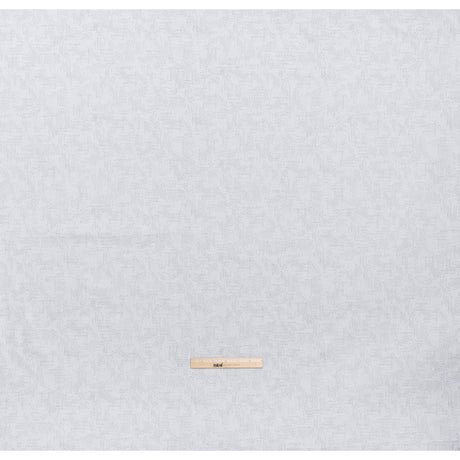 Printed Quilting Cotton by Ghazal Razavi for FIGO Studio - White and Gray Stitches - Dovetail Collection