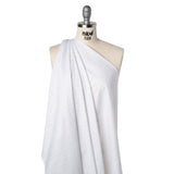 Printed Quilting Cotton by Ghazal Razavi for FIGO Studio - White and Gray XO Grid - Dovetail Collection
