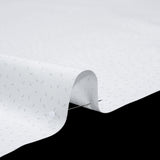 Printed Quilting Cotton by Ghazal Razavi for FIGO Studio - White and Gray Dashes- Dovetail Collection