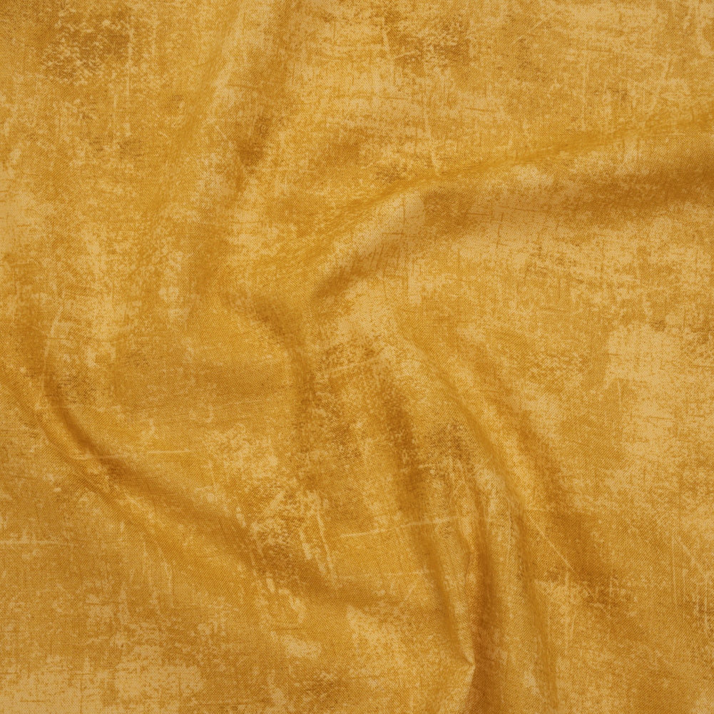 Printed Quilting Cotton by Northcott - Curry Painterly Texture - Canvas Collection