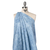 Printed Quilting Cotton by Northcott - Stonewash Denim Painterly Texture - Canvas Collection