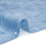 Printed Quilting Cotton by Northcott - Stonewash Denim Painterly Texture - Canvas Collection