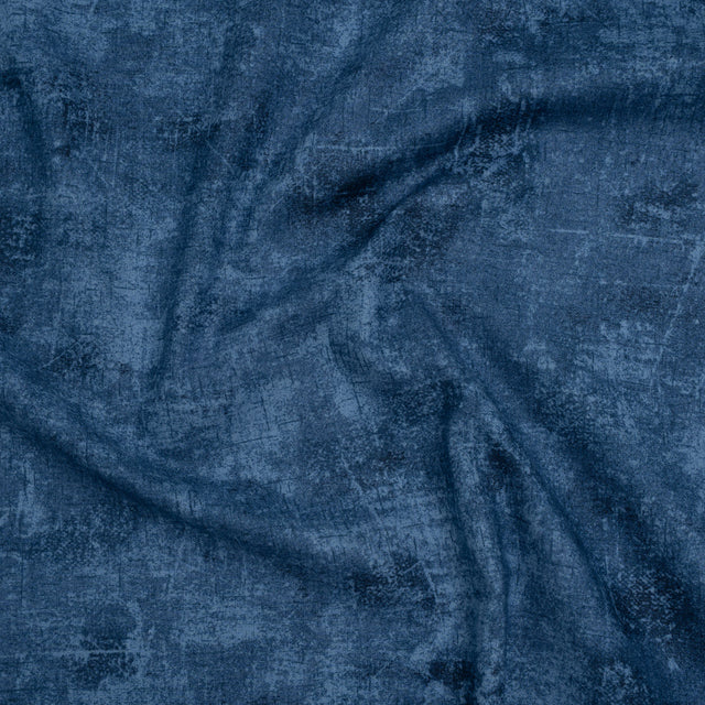 Printed Quilting Cotton by Northcott - Blue Jeans Painterly Texture - Canvas Collection