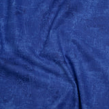 Printed Quilting Cotton by Northcott - Cobalt Painterly Texture - Canvas Collection