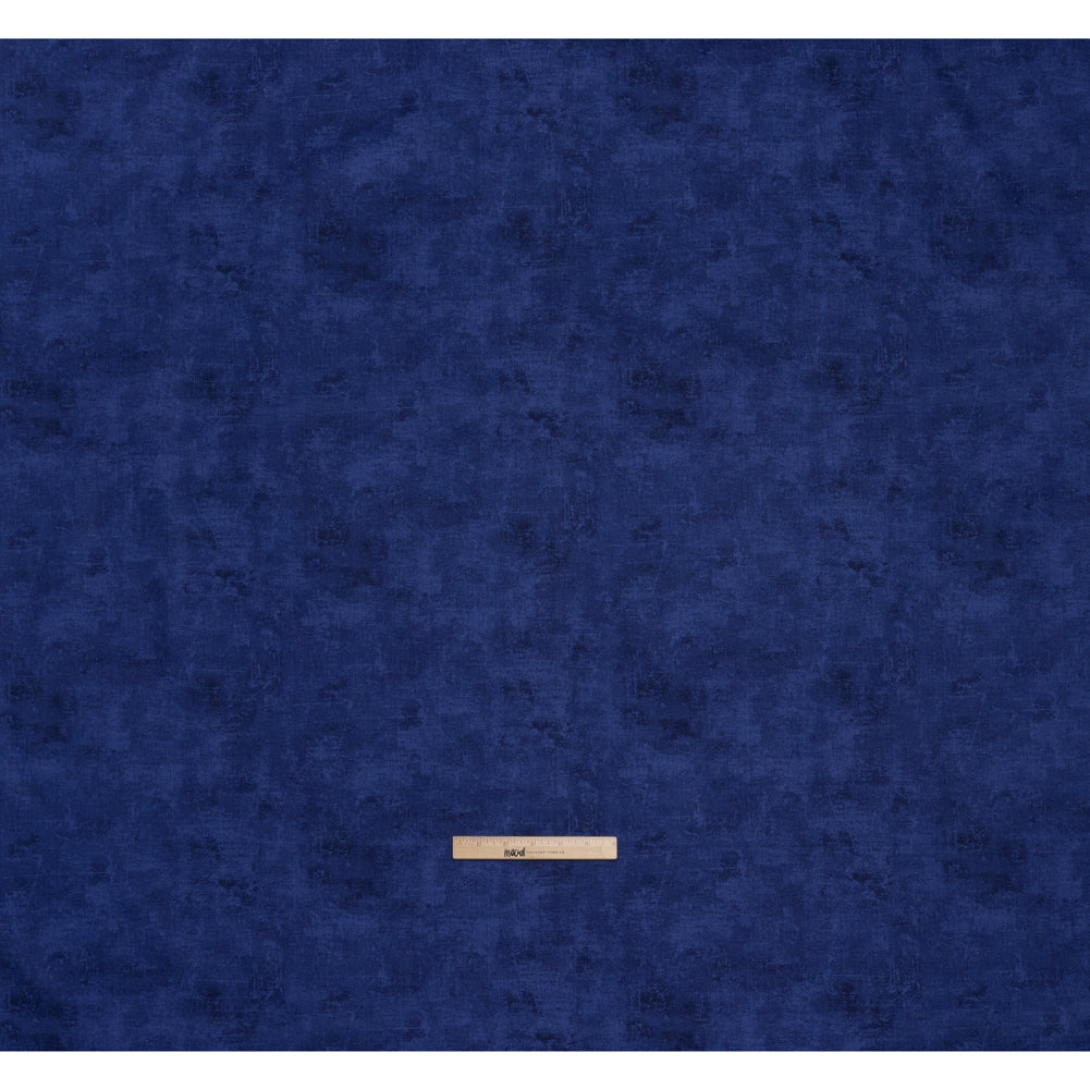 Printed Quilting Cotton by Northcott - Indigo Painterly Texture - Canvas Collection