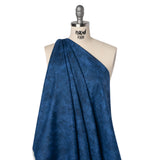 Printed Quilting Cotton by Northcott - Navy Painterly Texture - Canvas Collection
