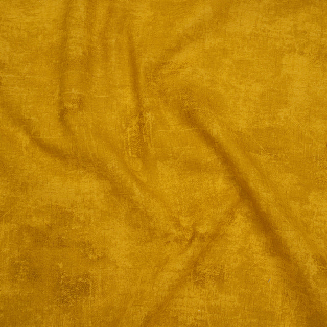 Printed Quilting Cotton by Northcott - Mustard Painterly Texture - Canvas Collection