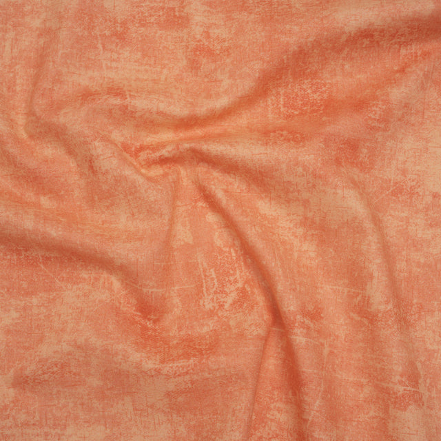 Printed Quilting Cotton by Northcott - Melon Painterly Texture - Canvas Collection