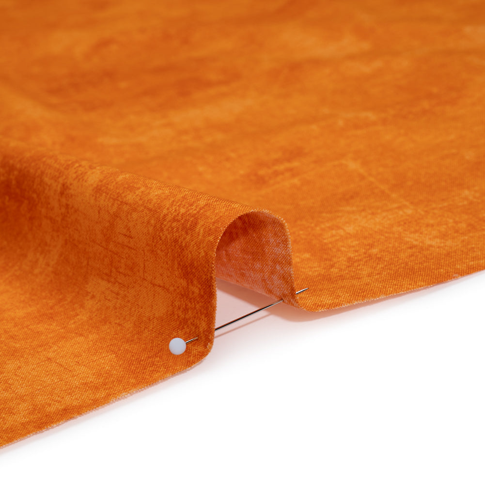 Printed Quilting Cotton by Northcott - Marmalade Painterly Texture - Canvas Collection