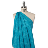 Printed Quilting Cotton by Northcott - Aqua Painterly Texture - Canvas Collection