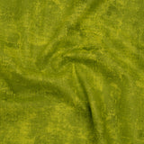 Printed Quilting Cotton by Northcott - Chartreuse Painterly Texture - Canvas Collection
