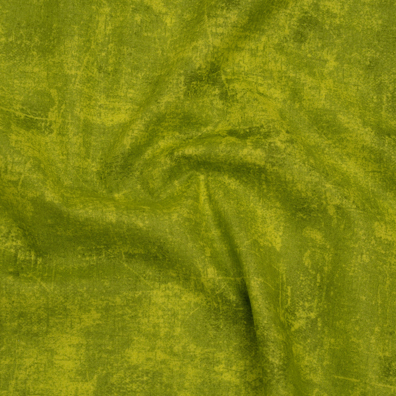 Printed Quilting Cotton by Northcott - Chartreuse Painterly Texture - Canvas Collection